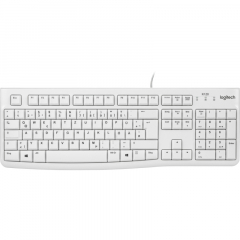 Logitech Tastatur K120 920-003626 USB weiß,