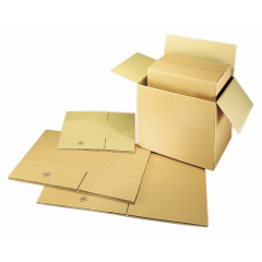 Faltkarton 39x29x20cm 12kg Wellpappe braun,