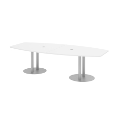 Hammerbacher Konferenztisch VKT28S/W/S 280x130cm,