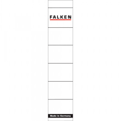 Falken Ordneretikett 80037765 schmal/kurz sk weiß 10 St./Pack.,