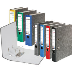 Falken Ordner S50 80023302 DIN A4 50mm RC Pappe rot,