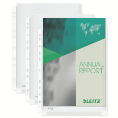 Leitz Prospekthülle Maxi 47563003 DIN A4 0,17mm PVC tr 5 St./Pack.,