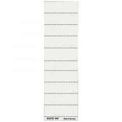 Leitz Beschriftungsschild 19010001 blanko 4zeilig weiß 100 St./Pack.,