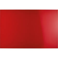 magnetoplan Design-Glasboards 13408006 magnetisch rot,