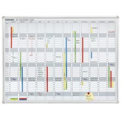 Franken Jahresplaner JetKalender JK1203 120x90cm 12Monate weiß,