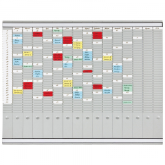 Franken T-Kartentafel PV1015 100,8x78,3cm grau +Zubehör,