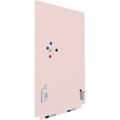 rocada Schreibtafel Skin RD-6421R-490 100x150cm rosa,