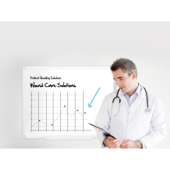 Bi-office Whiteboard Maya BMA2707226 antibakteriell 180x120cm,