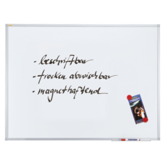 Franken Whiteboard X-tra Line SC3103 120x90cm lackiert weiß,
