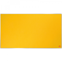 Nobo Notiztafel Impression Pro 1915429 40x71cm Filz gelb,