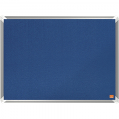 Nobo Notiztafel Premium Plus 1915187 45x60cm Filz blau,