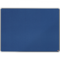 Nobo Notiztafel Premium Plus 1915189 90x120cm Filz blau,