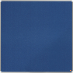 Nobo Notiztafel Premium Plus 1915190 120x120cm Filz blau,