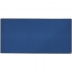 Nobo Notiztafel Premium Plus 1915193 120x240cm Filz blau,