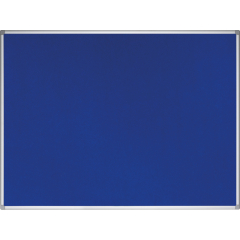 Bi-office Pinnwand Earth-It FA1543790 Filz 150x100cm blau,