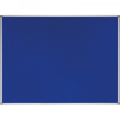 Bi-office Pinnwand Earth-It FA2243790 Filz 200x100cm blau,