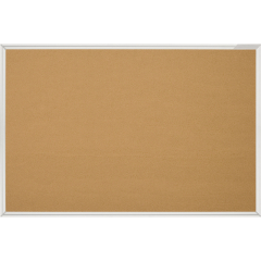magnetoplan Korkpinnwand SP 12175 90x60cm alu/braun,