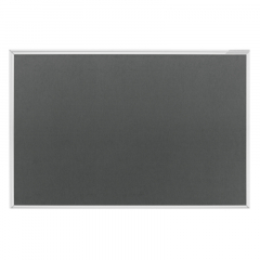 magnetoplan Textilpinnwand SP 1460001 60x45cm grau,