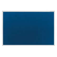 magnetoplan Textilpinnwand SP 1460003 60x45cm blau,