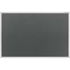 magnetoplan Textilpinnwand SP 1490001 90x60cm grau,