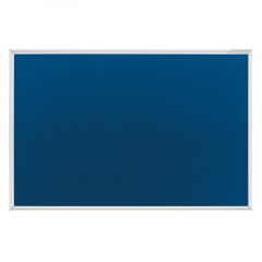 magnetoplan Textilpinnwand SP 1412003 120x90cm blau,