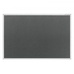 magnetoplan Textilpinnwand SP 1415001 150x100cm grau,