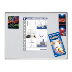 Franken Textiltafel Pro PT830912 150x100cm grau,