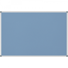 MAUL Pinnboard MAULstandard 6445034 90x180cm Textil hellblau,