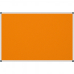 MAUL Pinnboard MAULstandard 6445043 90x180cm Textil orange,