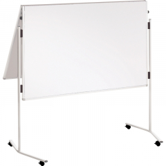 Franken Moderationstafel ECO-UMTKGR 150x120cm beidseitig weiß,