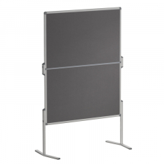 Franken Moderationstafel Pro MT880312 120x150cm Filz grau,