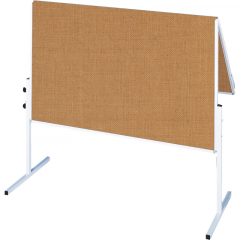 Franken Moderationstafel Eco MT9909 120x150cm klappbar braun,