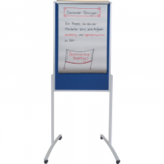 Franken Mulitfunktionstafel PRO mobil 125x78cm Filz blau,