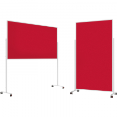 magnetoplan Moderationstafel evolution plus 1181106 rot,