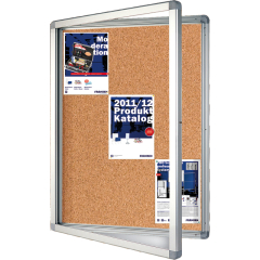 Franken Schaukasten SK12KE 12xDIN A4 Korkoberfläche,