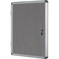 Bi-office Schaukasten Enclore VT950103150 94x128,8cm Filz grau,