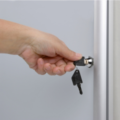 Bi-office Schaukasten VT630109150 Innenbereich magnetisch 72x98cm,