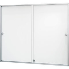 magnetoplan Schaukasten 1218134 12xDIN A4 Brandschutzklasse A1/A2,