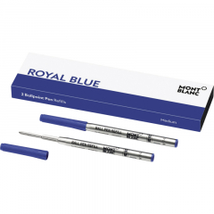 Montblanc Kugelschreibermine 128214 royal blue M bl 2 St./Pack.,