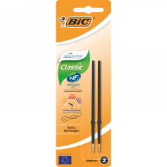 BIC Kugelschreibermine Easy Glide IS1197 8924101 0,4mm sw 2 St./Pack.,