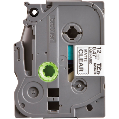 Brother Schriftbandkassette TZEM31 12mmx8m laminiert sw auf tr,