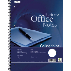 Collegeblock DIN A4 holzfrei 80Blatt liniert,