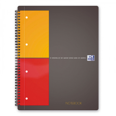 Oxford Collegeblock Notebook 100103664 DIN A4+ kariert 80Blatt,