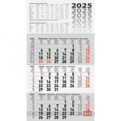 Glocken Wandkalender 5060114005 30x52cm 3M/1S,