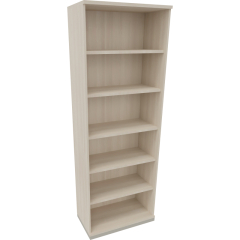 Regal 6OH B800xT442xH2221mm Silberaluminium/Akazie hell,