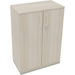 Flügeltürenschrank 3OH B800xT442xH1133 si/Akazie,
