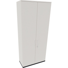 Flügeltürenschrank 6OH B1000xT442xH2221 an/Weiß,