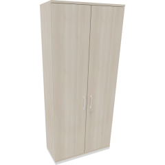 Flügeltürenschrank 6OH B1000xT442xH2221 ws/Akazie,