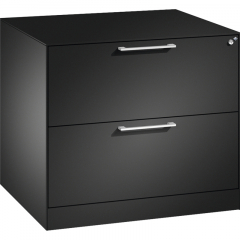 C+P Hängeregistraturschrank Asisto 146273212S10045 A4 2bhg sgr/sgr,