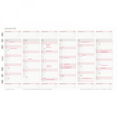 Chronoplan Jahresplan 50275 148,5x210mm 1W/2S,